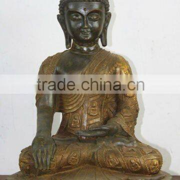 Tibetan Buddhist Bronze SHAKYAMUNI Buddha Statue 50CM