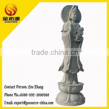 large stone kuan yin statue