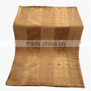 100% polyester embossed flannel blanket 2016 new design