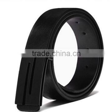 3.5CM Men's Leather Lead Smooth Pinch Buckle Belt Buckle Manufacturers Supply photo-2