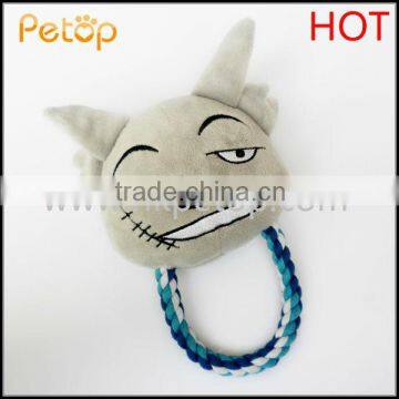 Stocked Plush and Cotton Rope Pet Item Toy