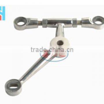 304 316Stainless steel spiders for glass curtain wall fixing system stainless steel glass wall fixing