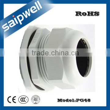 SAIPWELL PG48 Electrical Nylon Cable Gland Waterproof Connector