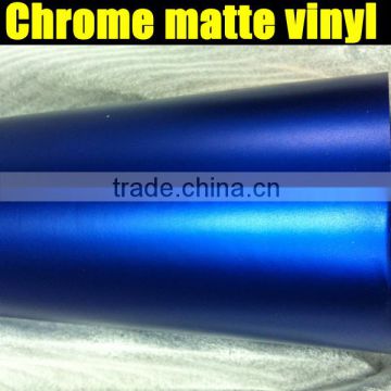 matte chrome vinyl with high quality 1.52*20m per roll