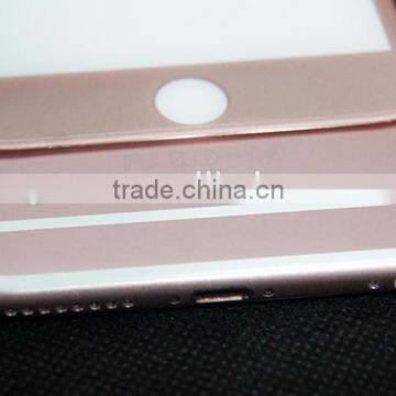New Product Pink Color Silk-print 3D Curved Full Cover Screen Protector 0.33mm Glass for Iphone 6s Tempered Glass Screen photo-5
