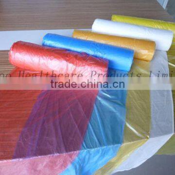 Free sample different color disposable ldpe apron for medical and food industry