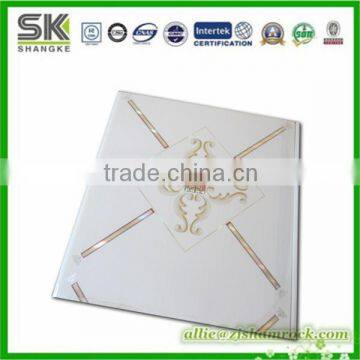 Plastic Interior Material hot stamping pvc ceiling