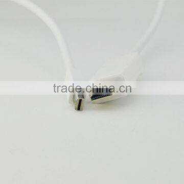 Manufactory Gold Plated Mini dp 1.2 to Hdmi 1.4 Adapter Cable for Gameplayer photo-3