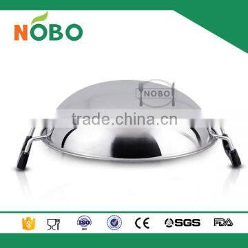 Eco -friendly Stainless Steel Woks With Best Price photo-6