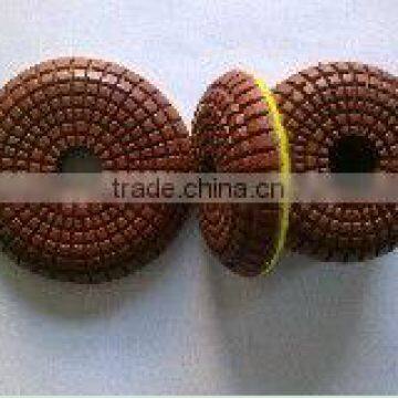 Convex diamond wet Polishing Pads