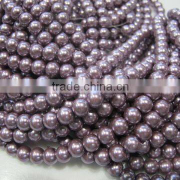 4mm top quality pearl glass bead mix order round glass 30