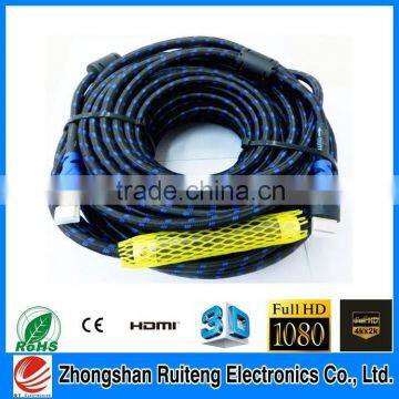 30M 50M High Speed v1.4 HDMI Cables 3D 1080P For HDTV PS3 XBOX BLUERAY LCD DVD(China (Mainland))