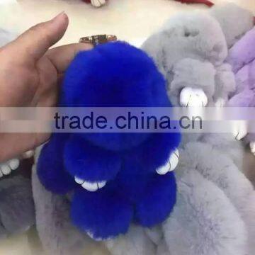 real rex rabbit fur stuffed rabbit fur toy