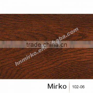 wooden grain pvdf film for window and door