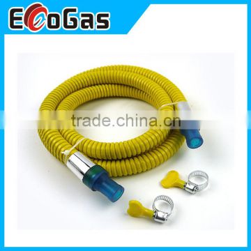 1.5m 2m Natural gas pipe/Natural gas hose with clamp