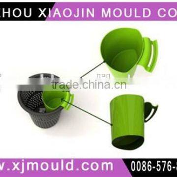new design plastic trash can mold,plastic classified trash cans