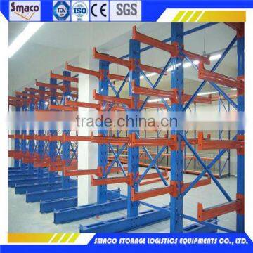 Steel cantilever storage rack