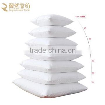 60X60CM 100% Cotton Wholesale Goose Feather Cushion Insert