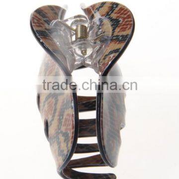 Ladies Fancy Leopard Vintage Hair Claw Clips Hair Clips