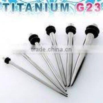 Titanium G23 taper with double O-ring