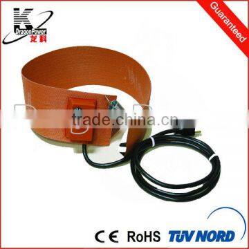 Flexible silicone rubber heater