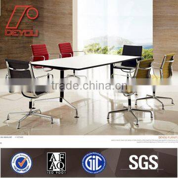 EA108 Modern Fabric Ribbed Replica Office Conference Chair With Glides