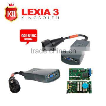 A+Quality Good Board Lexia3 Full Set Serial 921815C Diagbox V7.65 Lexia 3 PP2000 for Citroen Peugeot Diagnostic Tool