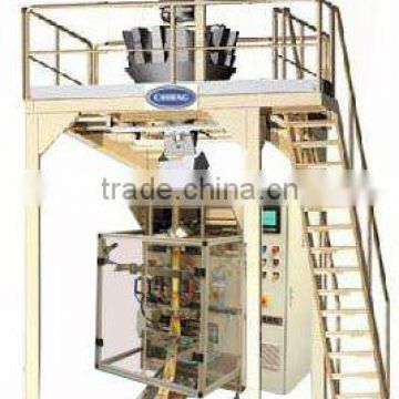 pouch packaging machine with Multi Head weigher