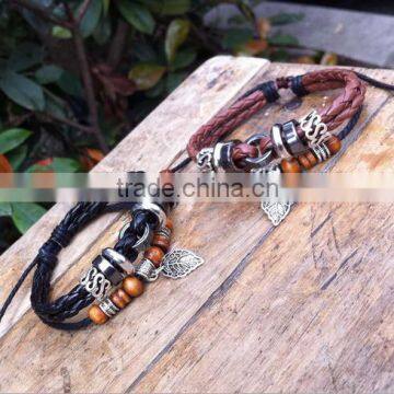 Knitting Leather Bracelet,Ally Express Wholesale Leather Bracelet For Men