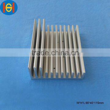 extruded aluminum welding heat sink