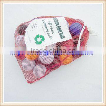 portable mini mesh bag golf balls for golfer