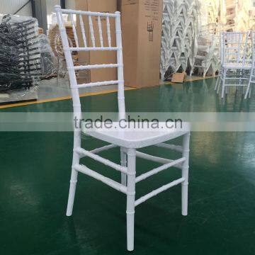 White PC Plastic Tiffany Chair