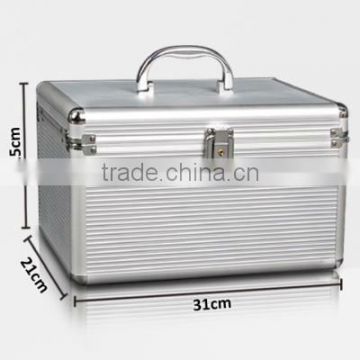 240 Disc CD/DVD/Bluray Storage Case with Aluminum Trim Edge ZYD-CD2