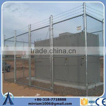 chain supplier galvanized used chain link fence for home