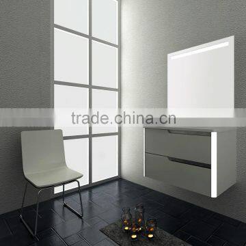 High quality modern wall hung bathroom vanity for hotel project