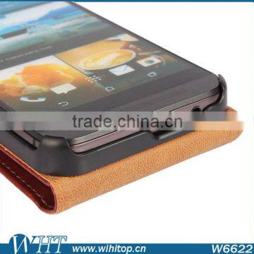 New Arrival Cell Phone Case Vertical Flip Cover for HTC One M9 Leather Case photo-6