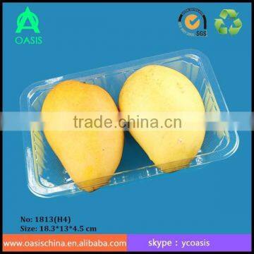 500ml Disposable Blister Plastic PET Food Tray/PET Plastic Tray for Food photo-3