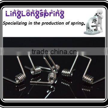 stainless steel double spiral torsion spring