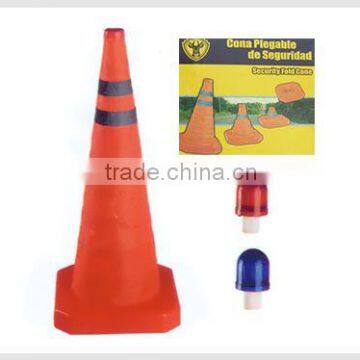 New and Cheap Collapsible Traffic Safety Road Cone/different Heights Folding PP/ABS Cones photo-4