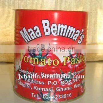 850g tomato paste ,export to Africa