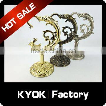 KYOK Rod Rail Support Bracket For Curtain - Black 19mm,Curtain Decor Accessories 0.5mm Curtain Rods