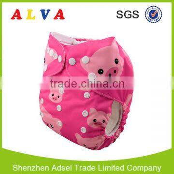 Alva Leak Guard Waterproof Baby Nappies Baby Cloth Diapers Manufacturer