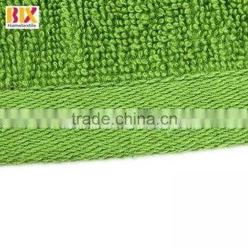Cheap Wholesale 100% Cotton Hand Terry Towel, Green Color Towel photo-5