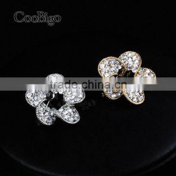 Fashion Jewelry MC STONE Simple Flower Brooch Women Girls Dresses Hijab Scarf Party Gift Apparel Jacket Promotion Accessories photo-4