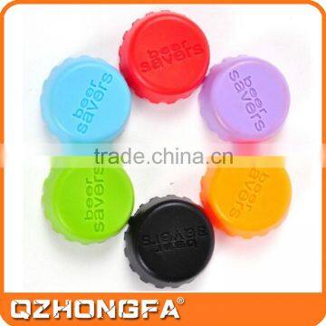 Colorful Reusable Beer Saver Silicone Wine Bottle Cap
