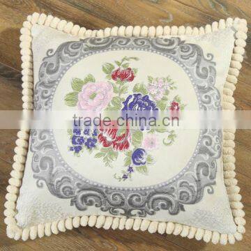 Wholesale Chinese Mill in Stock Jacquard Chenille Sofa Office Cushion Cover photo-2