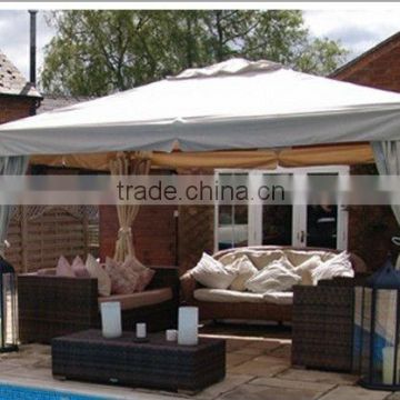 9*11' steel gazebo with steel round corner post