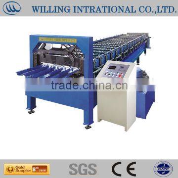 Wave Shape Corrugated Metal Roofing Sheet Roll Forming Machine photo-1