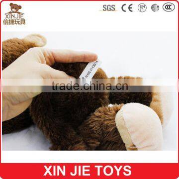 12inch Sitting Plush Big Eyes Animal Toy Lovely Good Quality Soft Orangutan Toy Factory Hot Sale Soft Orangutan Toy photo-4