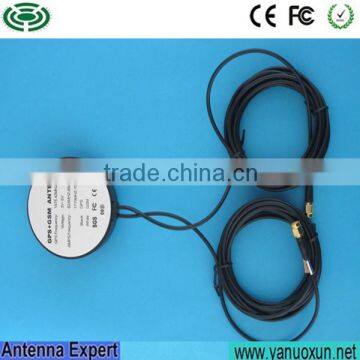 ISO9001:2008 29dBi Antenna GPS GSM Amplified Antenna Omni GPS GSM Combination Antenna With RG174 Cable 3M